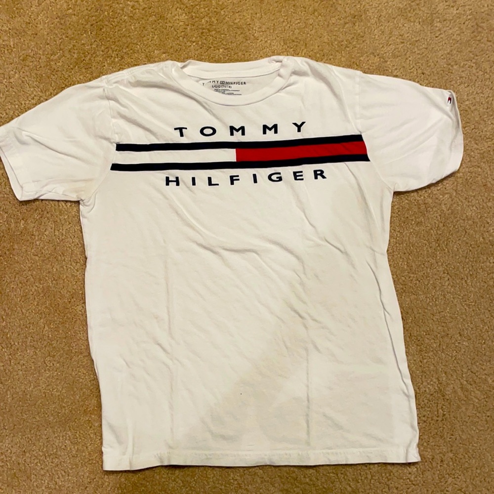 Kids Cotton Tommy Hilfiger Short Sleeve